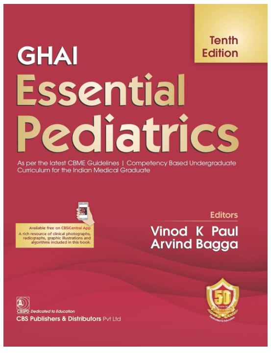 GHAI Essential Pediatrics 10th Ed.